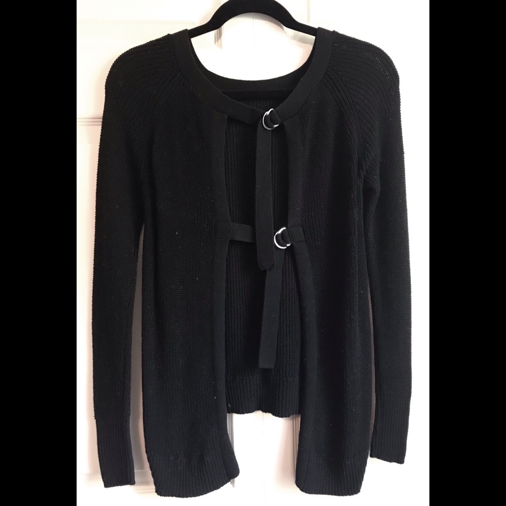 Express Adjustable Open Back Sweater - image 1